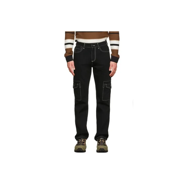 Burberry Jeans Men Black-0