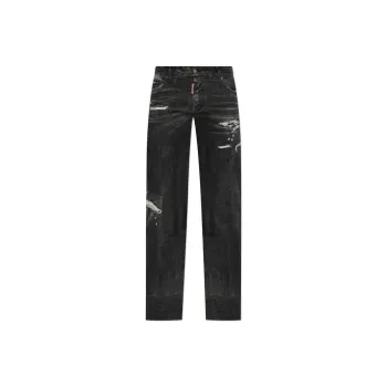 DSQUARED 2 Straight Leg Skater Jeans