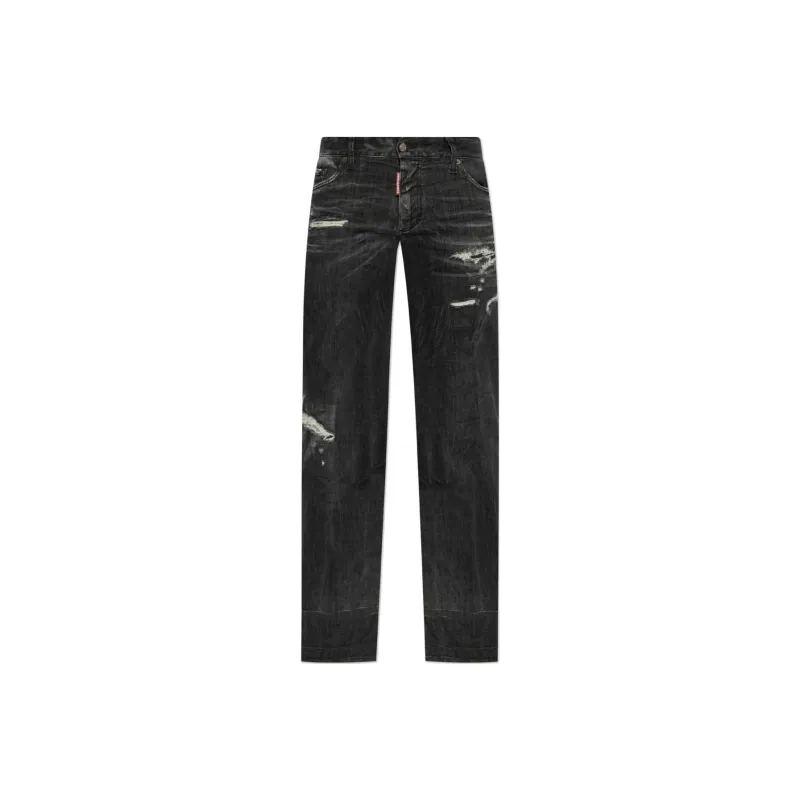 DSQUARED 2 Straight Leg Skater Jeans-0