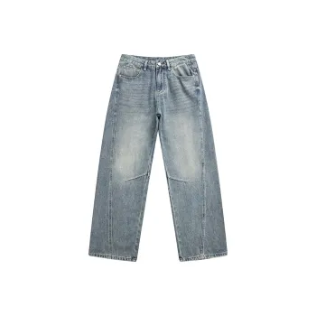 Jeep Theme Series Jeans Unisex Vintage Blue