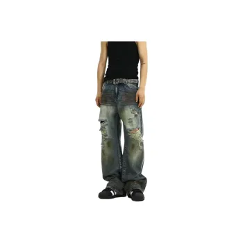 EYEUNDERSTAND Jeans Men's Vintage Blue