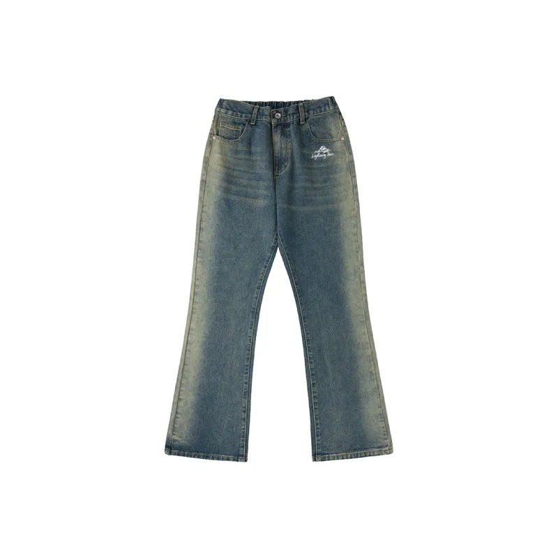 LIGHTNING BEAR Jeans Unisex-16