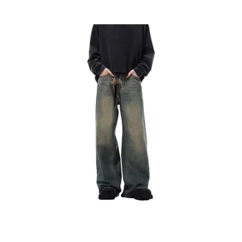 POLAR BEAR Jeans Unisex Washed Color