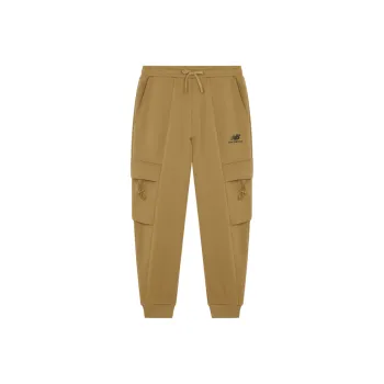 New Balance Sports Pants Fall And Winter Men's Ginger Yellow