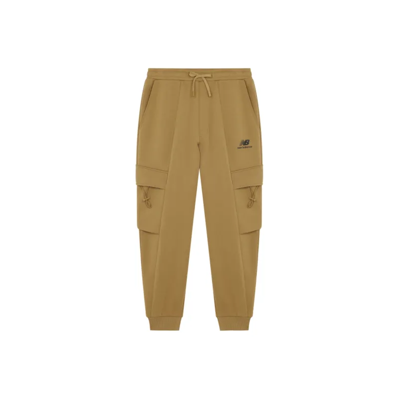 New Balance Sports Pants Fall And Winter Men's Ginger Yellow-0