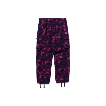 A BATHING APE Color Camo 6 Pocket Pants