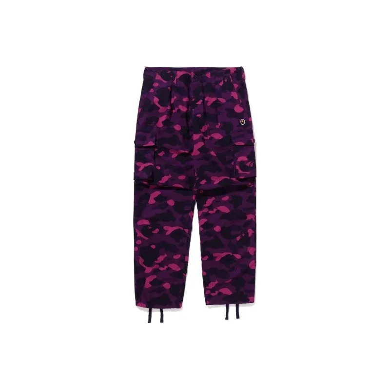 Bape Color Camo 6 Pocket Pants-0