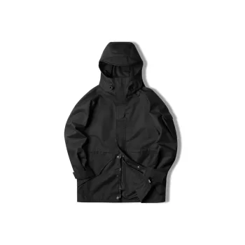 MADEN Trench Coats Men Black
