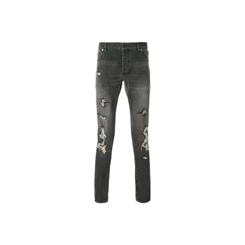 BALMAIN Jeans Men Gray-0