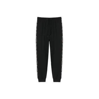 DAVID NAMAN Jogger Casual Pants Men's Black