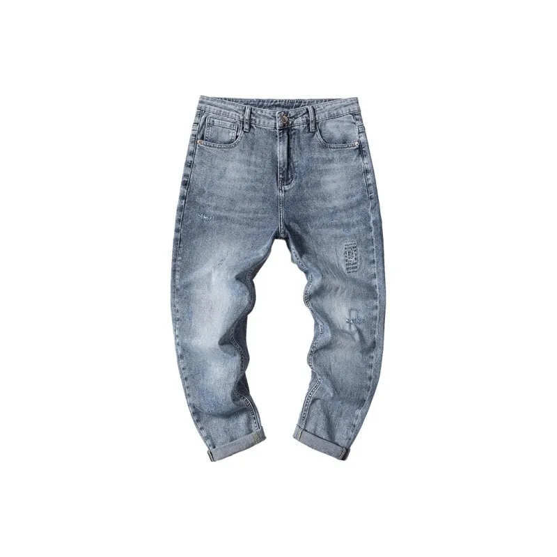 FAIRWHALE Jeans Men's Denim Blue-0