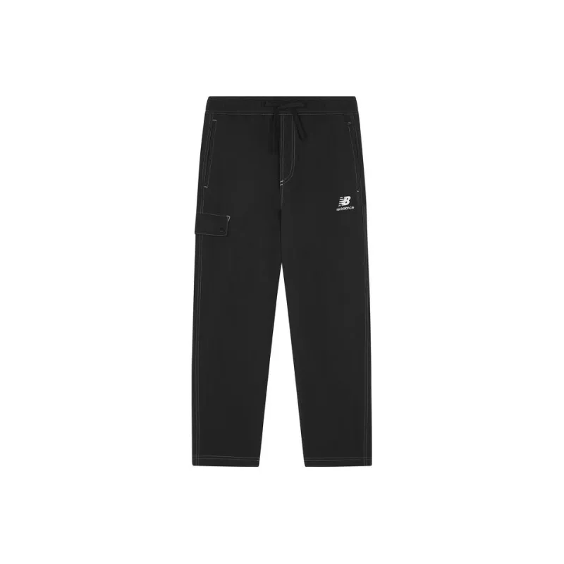 New Balance Knitted Sweatpants Men Black-0