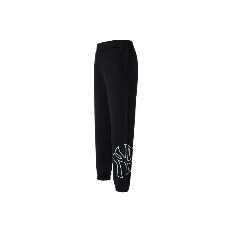 MLB New York Yankees Knitted Sweatpants Unisex Black-0