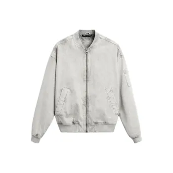 ZARA Jackets Coats Men's Light Gray
