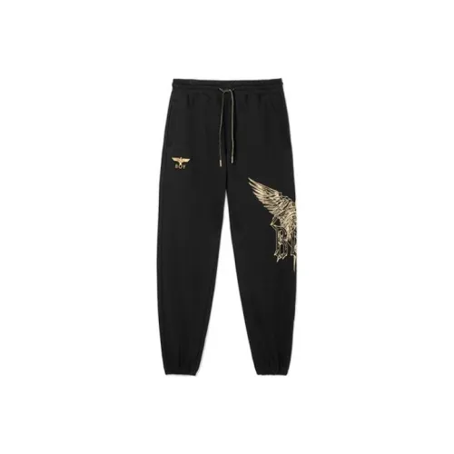 Boy London Knitted Sports Pants Unisex Black
