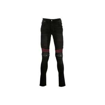 AMIRI Pink Velvet Pj MX2 Skinny Jeans