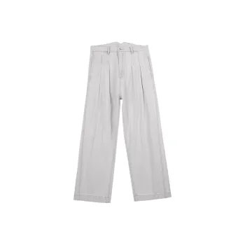 SIMPLE PROJECT Jeans Unisex Gray White