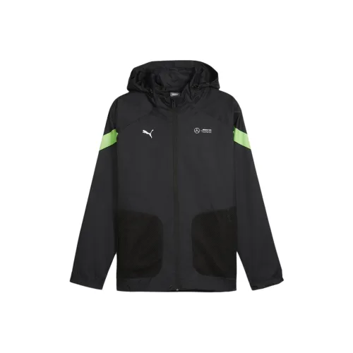 PUMA Mercedes AMG Petronas Motorsport Men's Woven Jacket Jackets & Coats Men's Black