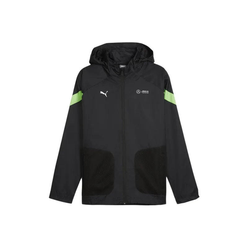 PUMA Mercedes AMG Petronas Motorsport Men's Woven Jacket Jackets & Coats Men's Black-0