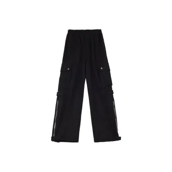 PMET Cargo Pants Unisex Black