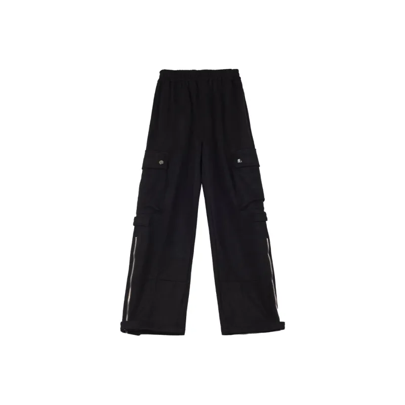 PMET Cargo Pants Unisex Black-0