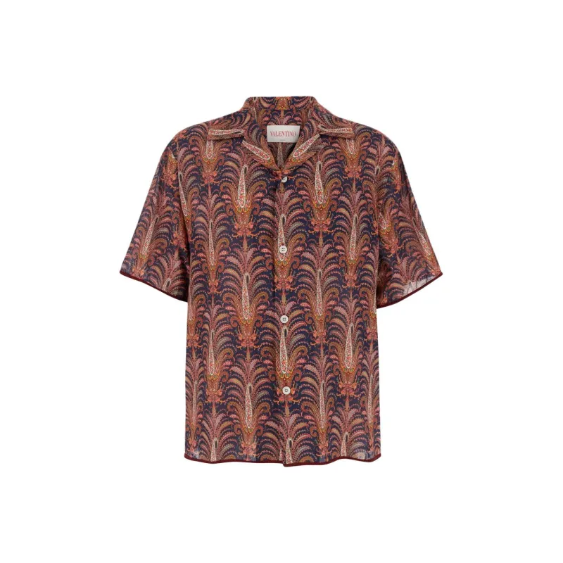 Valentino Shirts Men Red-0
