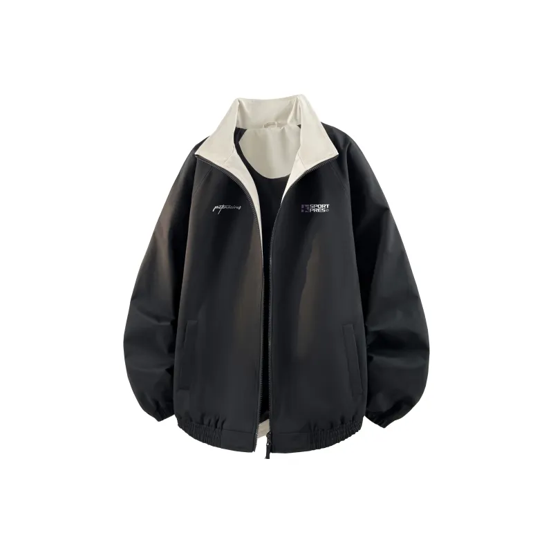 PRESSURE Jackets Coats Unisex Black-16