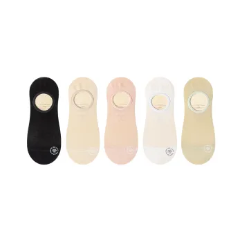 Caramella No Show Socks Women's 5 Pack