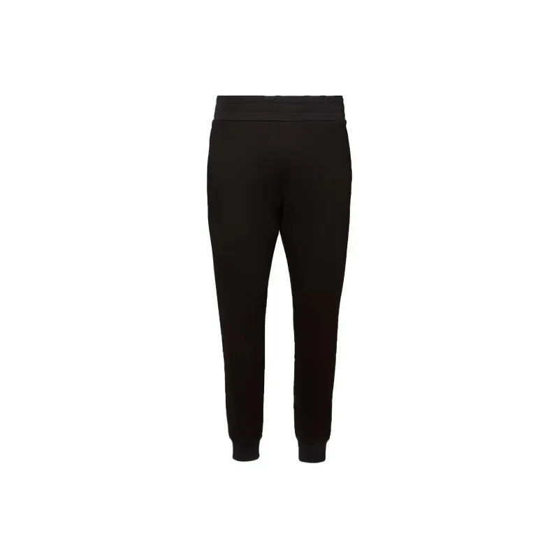 VERSACE VERSACE Knitted Sports Pants Men's Black-0