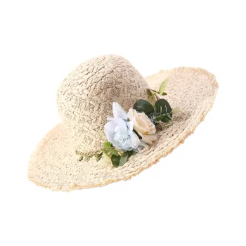 ZANC Straw Woven Sun Protection Hats Unisex
