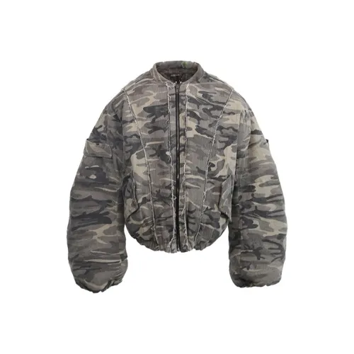 Tre Club Puffer Jacket Unisex Camouflage