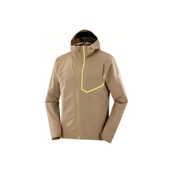 SALOMON BONATTI TRAIL Jackets Coats Men's Shiitake Brown