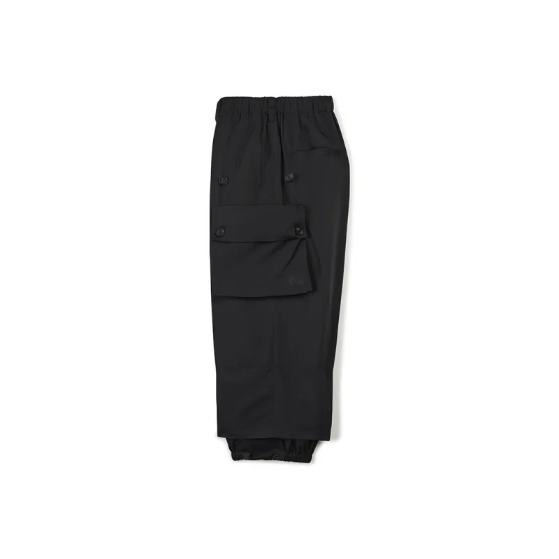 Y 3 Belted Wide Leg Cargo Trousers-0