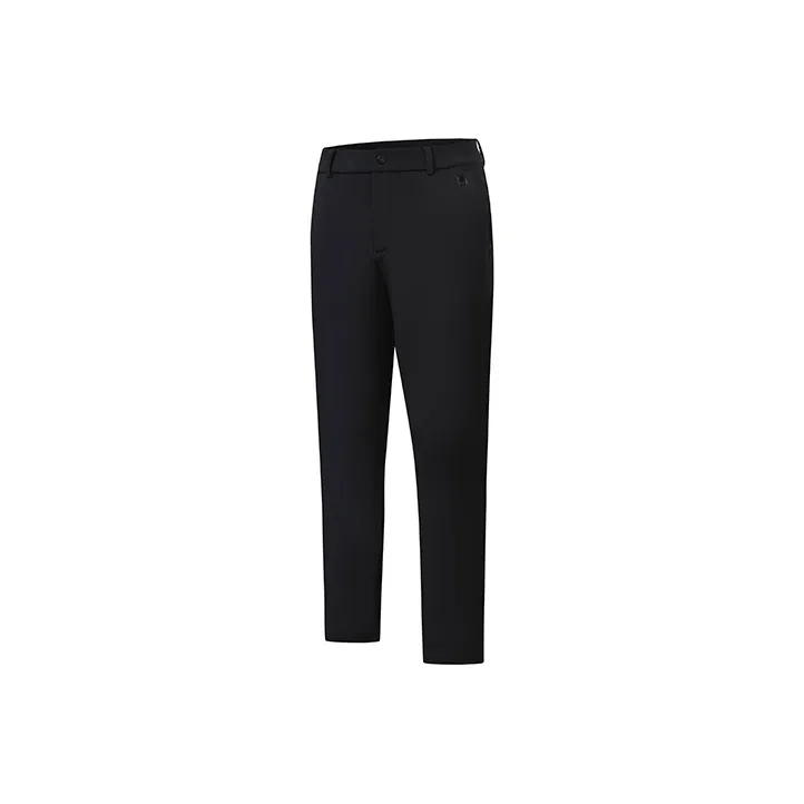 FILA Athletics Knitted Sweatpants Men Pitch Black-0