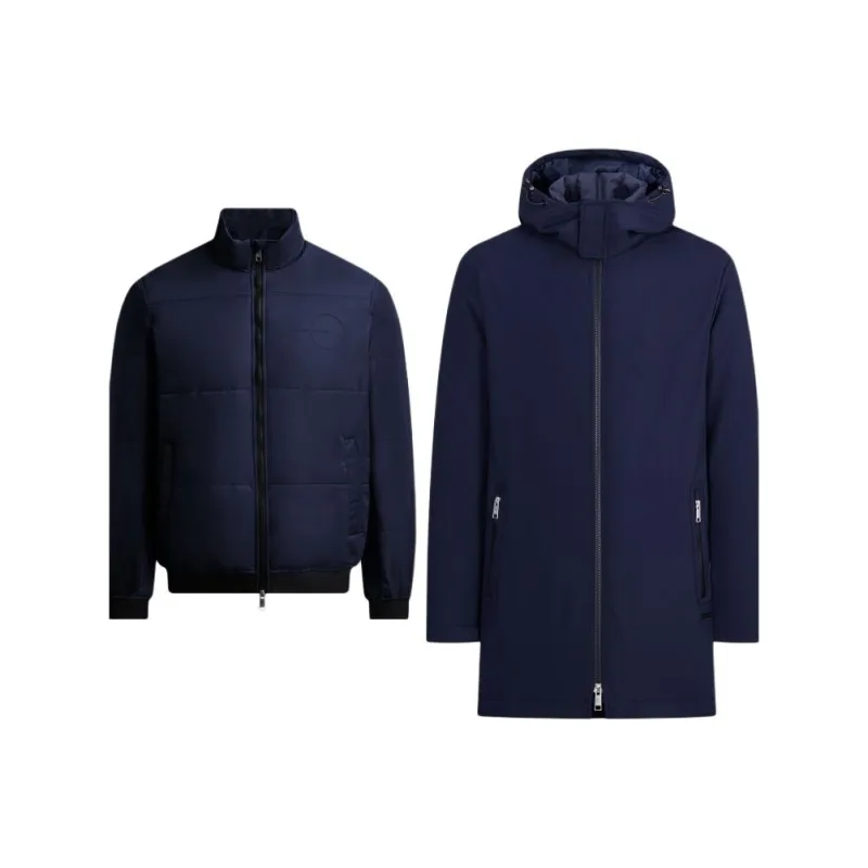 ARMANI EXCHANGEAE Puffer Jacket Men's Navy Blue-0
