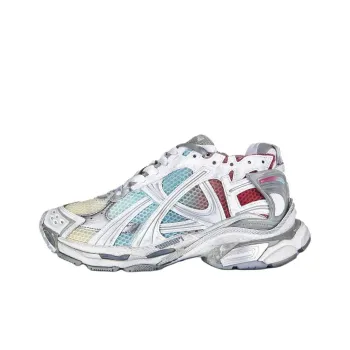 Balenciaga Runner Low Top Chunky Sneakers Women's Multicolor