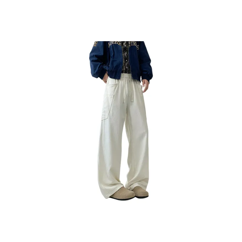 HOKLV Jeans Unisex-4
