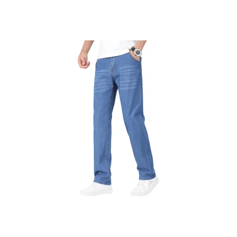 KM 2025 Spring Summer Jeans Thin Men's-10