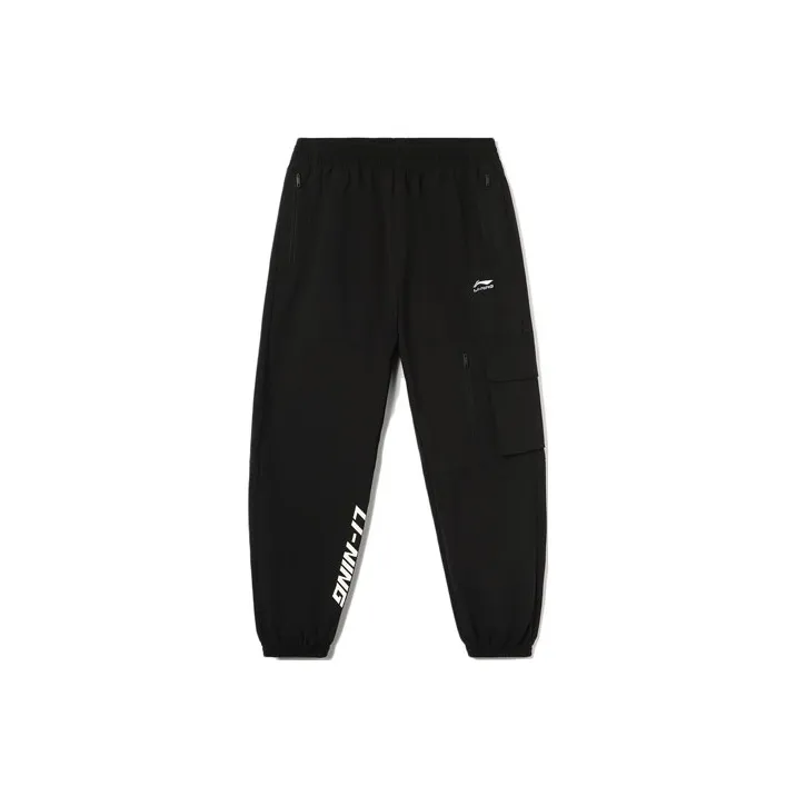 LiNing Sports Pants Unisex Black-0