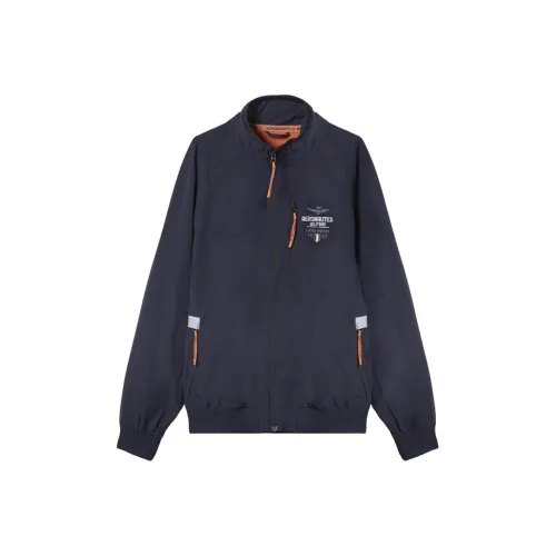 AERONAUTICA MILITARE SS24 Jackets Coats Men's Dark Blue