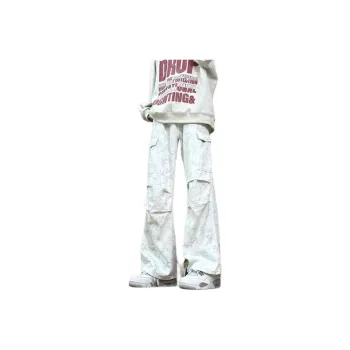 CORNILOT Jeans Unisex Dirty White