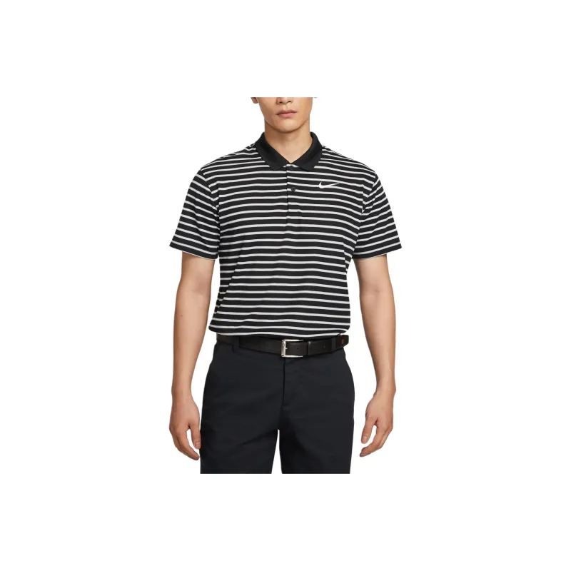 Nike Dri FIT Victory Polo Shirt Men's 010 Black/White-0