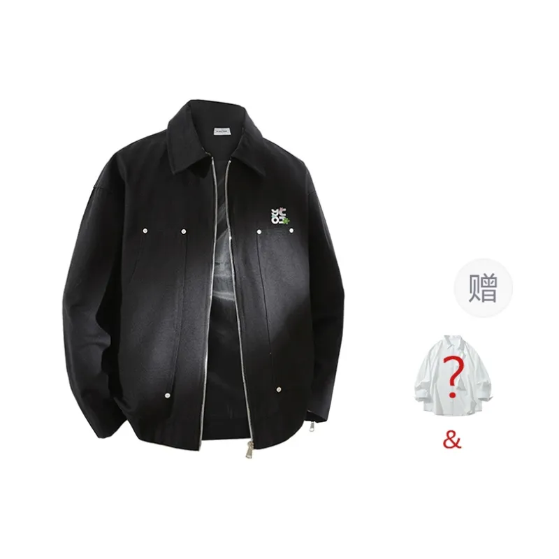 YOSICIL Jackets Coats Unisex Beige-0