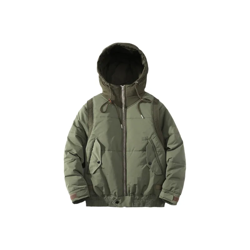 A SQUARE ROOT Puffer Jacket Coat Unisex-5