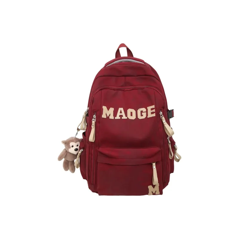 H YXIANG Nylon Backpack Unisex Multicolor-2
