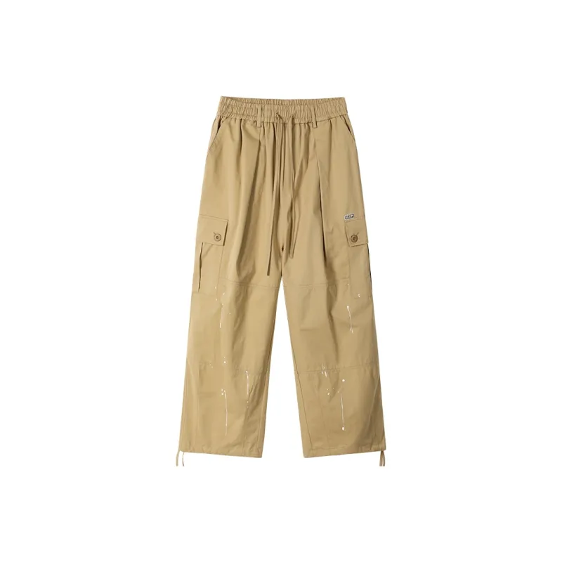 SCRM Straight Moderate Casual Pants Unisex-5