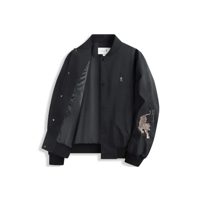 Dance With Wolves Jackets Coats Men's Black-0