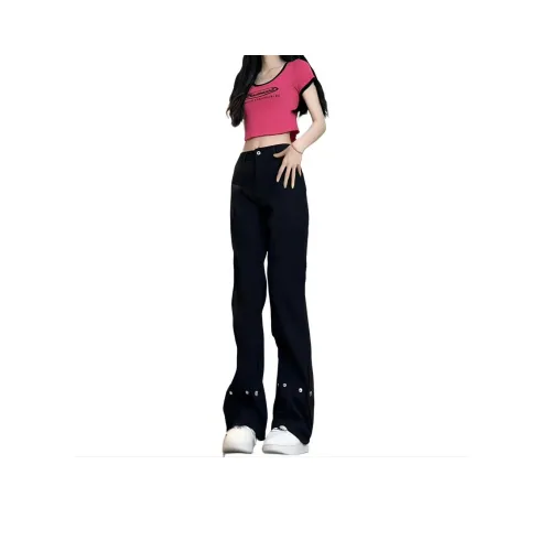 Balenciaga SS25 Jeans Loose Fit Womens Light Blue