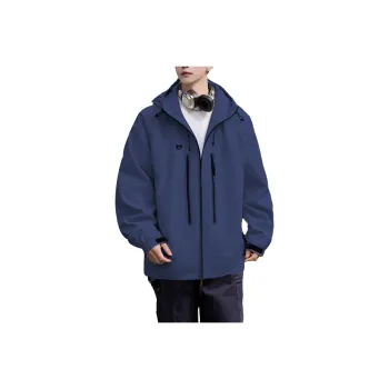MIIRACER Jackets Coats Unisex Ocean Floor Blue