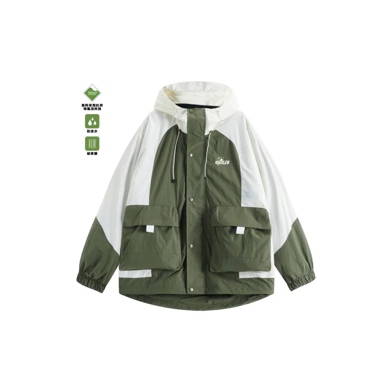 Hurley Windbreaker Jackets Unisex-3